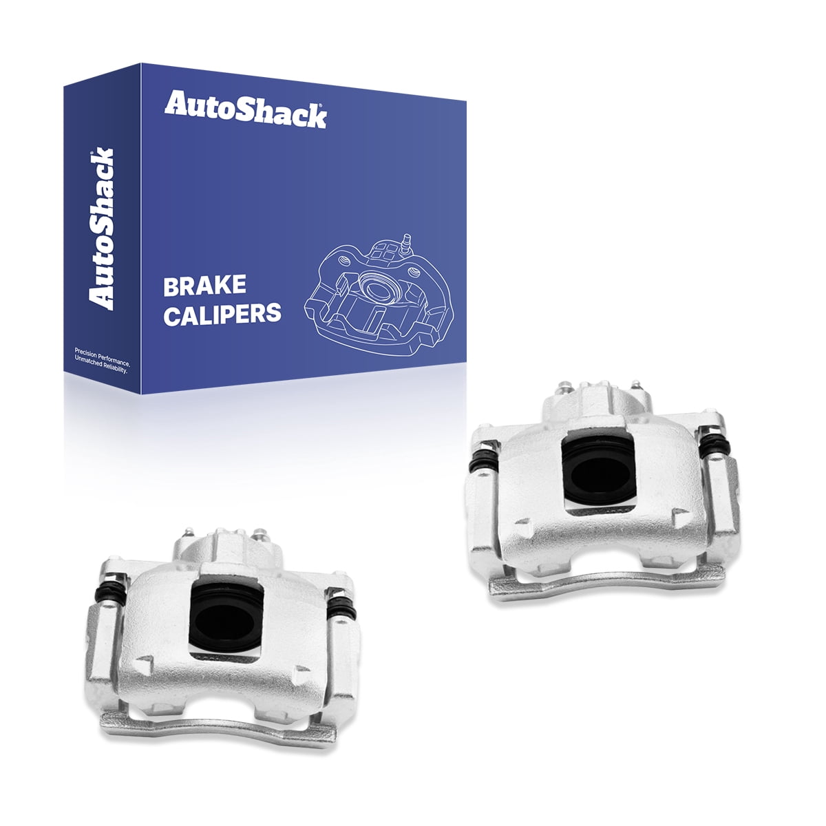 AutoShack Front Brake Calipers for Jeep, Dodge & Chrysler, Wrangler 2013-2017 Grand Caravan 2013-2016 Town & Country 2013-2016 Wrangler JK 2018, FWD 4WD V6 3.6L, Left and Right, Pair