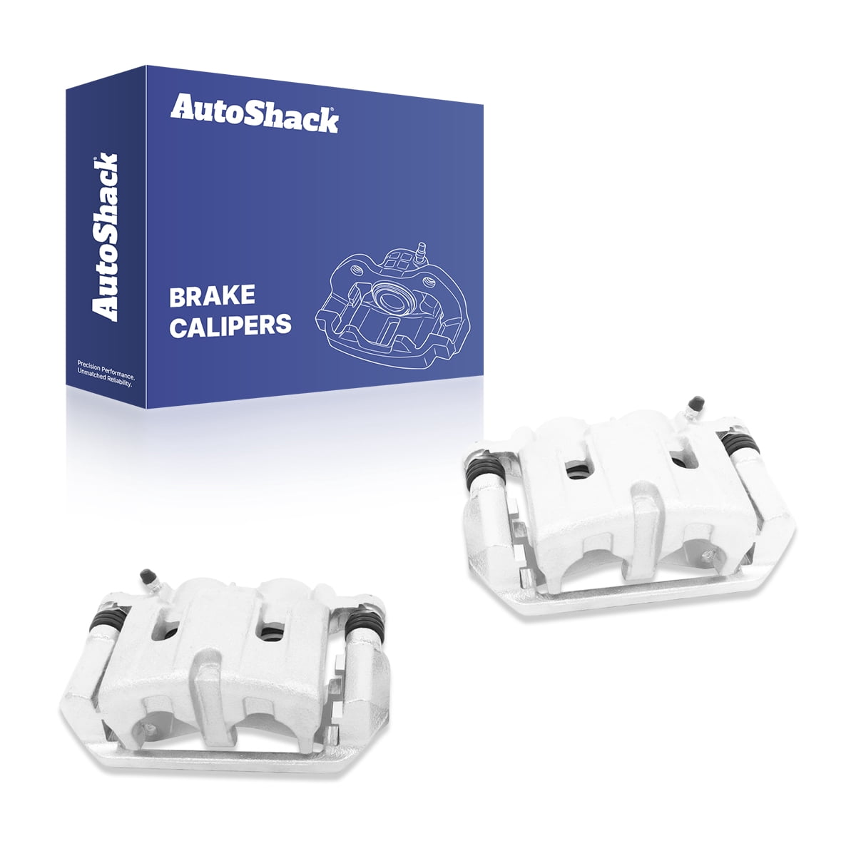 Auto Shack Front Brake Calipers Pair With Brackets For Acura TLX Honda Ridgeline 3.5L V6