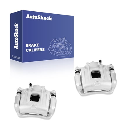 AutoShack Front Brake Calipers for Hyundai & Kia, Santa Fe Sport 2013-2016 Sorento 2014-2015, AWD FWD L4 2.0L 2.4L V6 3.3L, Left and Right, Pair