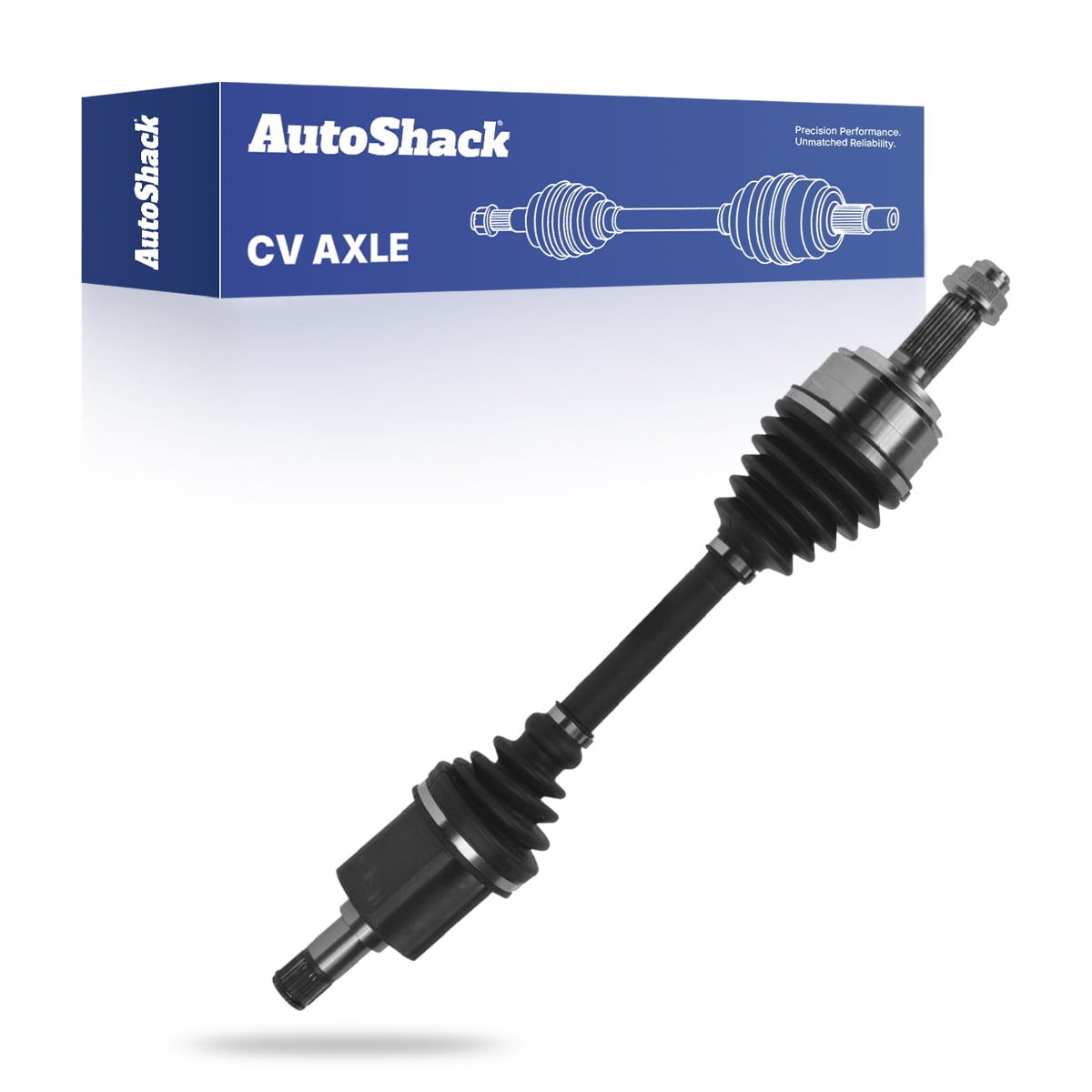 AutoShack Front CV Axle Shaft Assembly for Honda, Accord 2008-2012, FWD V6 3.5L, Left
