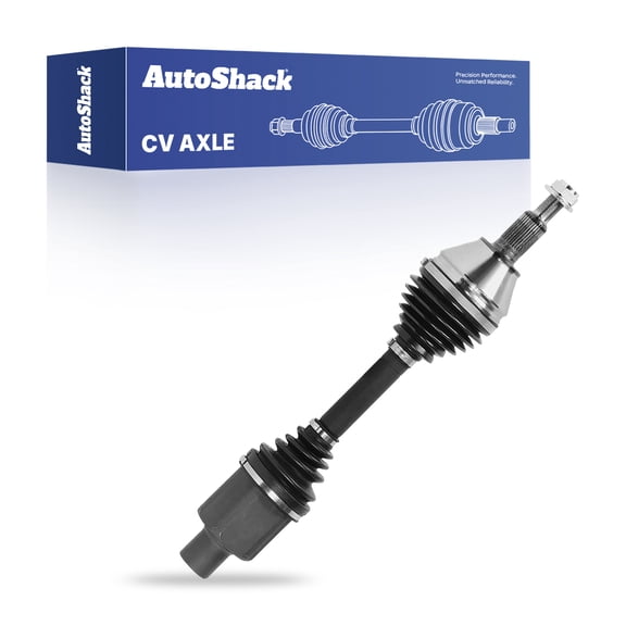 AutoShack Front CV Axle Shaft Assembly, Driver or Passenger Side, 1pc, Compatible with Ram 1500 2012-2021 4WD AWD RWD 3.0L 3.6L 3.7L 4.7L 5.7L 6.2L