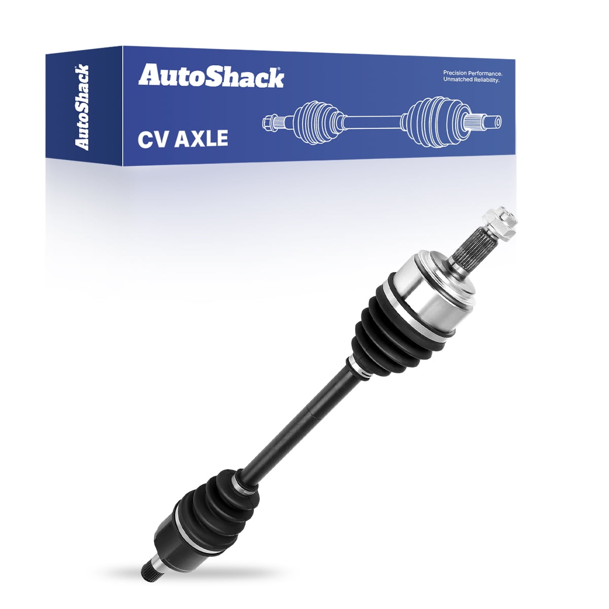 AutoShack Front CV Axle Shaft Assembly for Honda, Accord 2003-2007, FWD L4 2.4L, Left