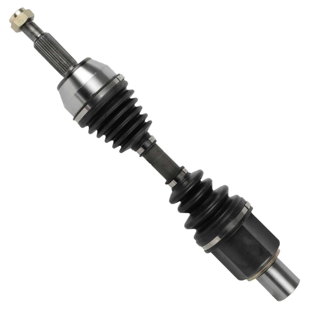 AutoShack Front New CV Axle Drive Shaft Assembly Neoprene Boots ...