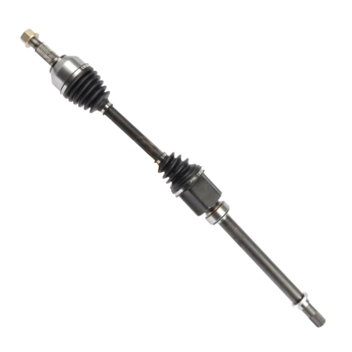 AutoShack Front New CV Axle Drive Shaft Assembly Neoprene Boots