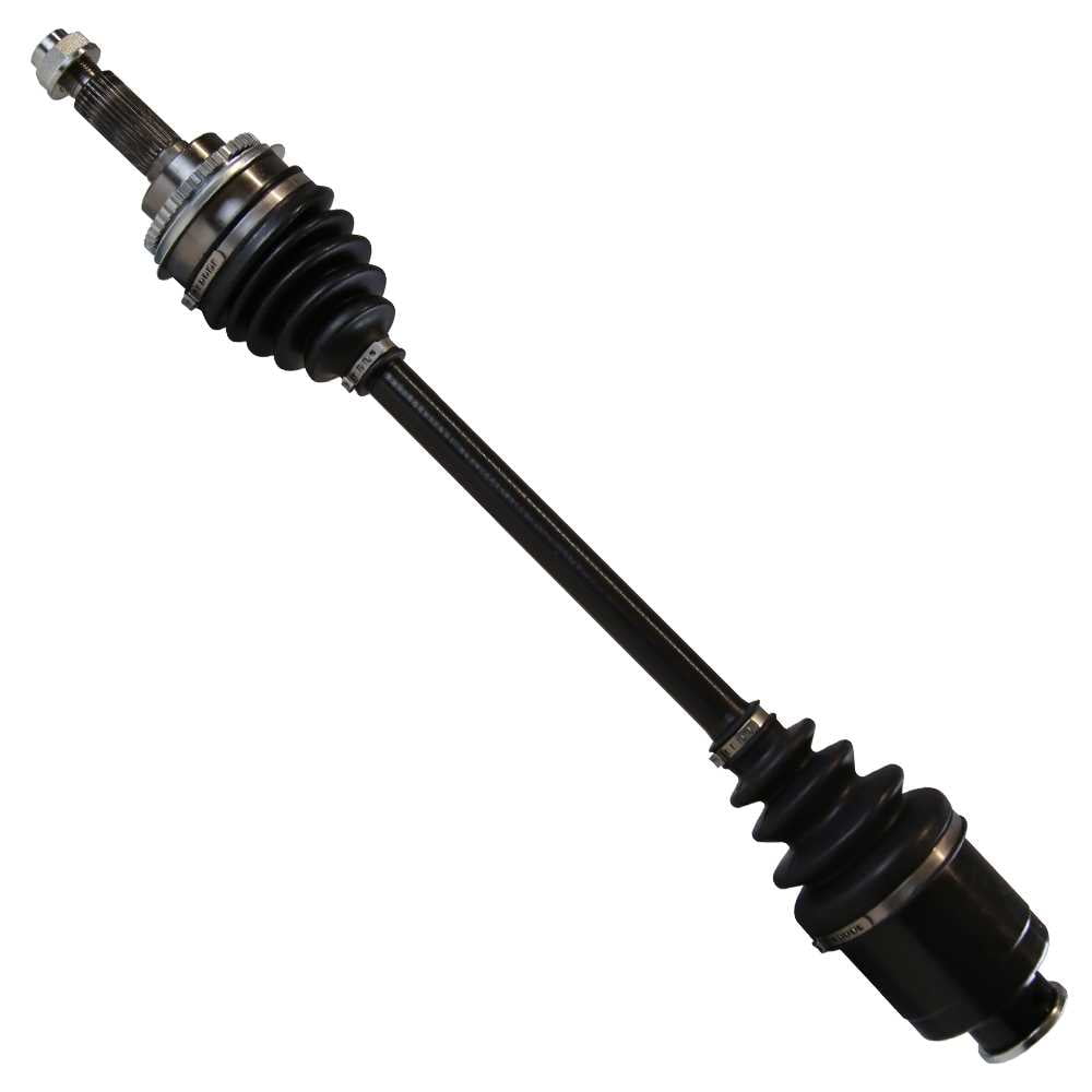 AutoShack Front New CV Axle Drive Shaft Assembly Neoprene Boots