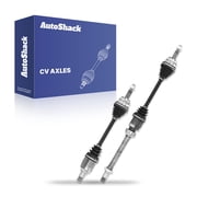 AutoShack Front CV Axle Shaft Assemblies for Toyota, Camry 2002-2009 Highlander 2001-2007 Solara 2004-2008, FWD L4 2.4L, Left and Right, Pair