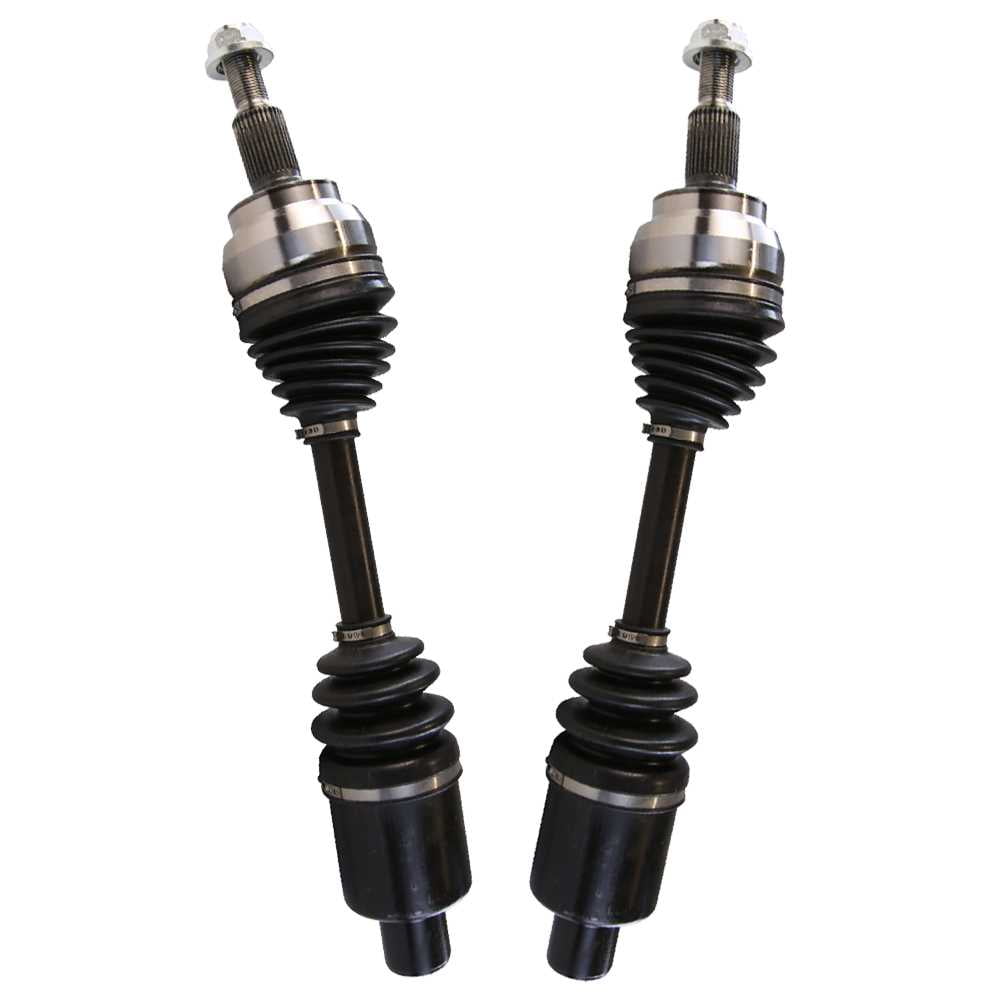 AutoShack Front CV Axle Shaft Assemblies for Dodge & Ram, Ram 1500 2002-2010 1500 2011, 4WD V6 3.7L V8 4.7L 5.7L 5.9L, Left and Right, Pair