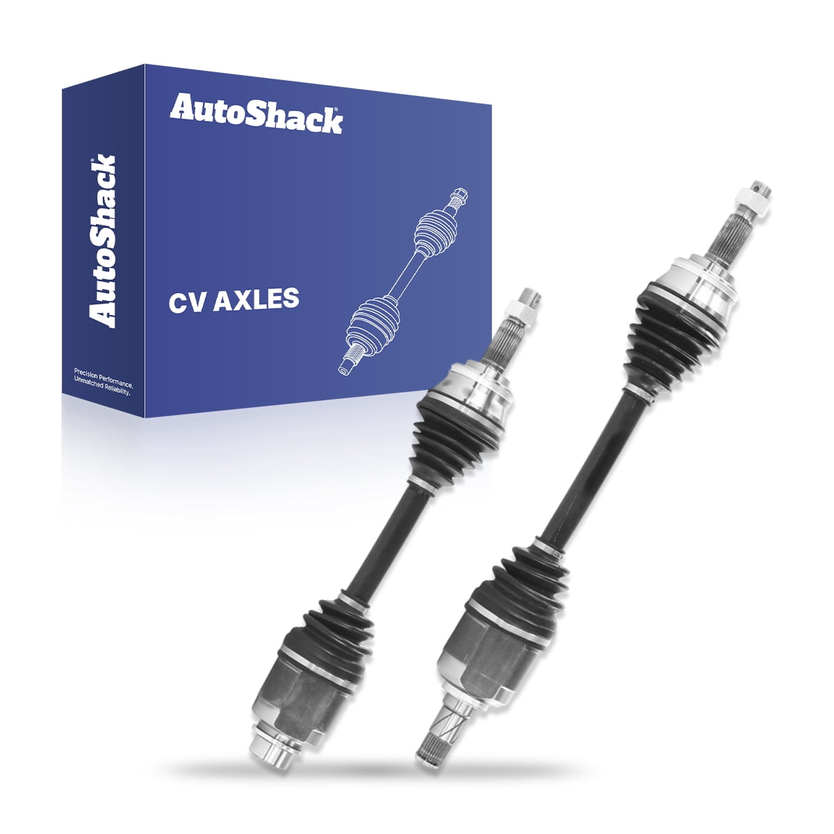 AutoShack Front CV Axle Shaft Assemblies for Nissan, Murano 2003-2007, AWD V6 3.5L, Left and Right, Pair