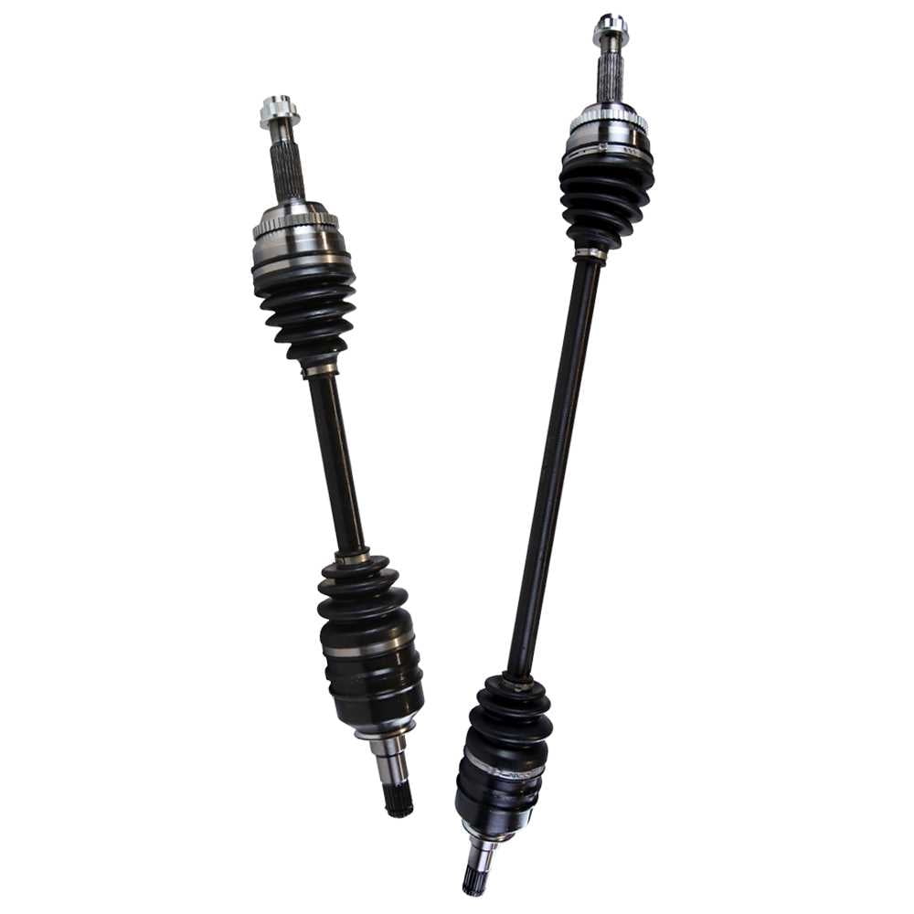AutoShack Front CV Axle Shaft Assemblies for Toyota & Pontiac, Corolla 2009-2019 Matrix 2003-2013 Vibe 2003-2010, FWD L4 1.8L, Left and Right, Pair