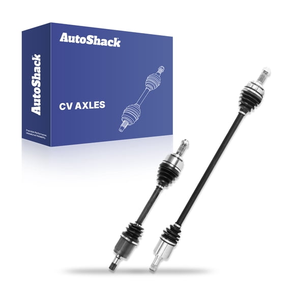 AutoShack Front CV Axle Shaft Assemblies for Honda, Civic 2006-2015, FWD L4 1.8L, Driver and Passenger, Pair
