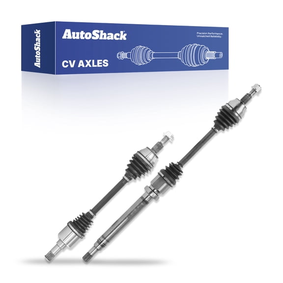 AutoShack Front CV Axle Shaft Assemblies for Ford, Focus 2012-2016, FWD L4 2.0L, Driver and Passenger, Pair