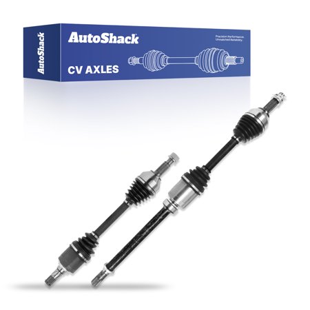 AutoShack Front CV Axle Shaft Assemblies for Nissan, Altima 2007-2012, FWD L4 2.5L, Driver and Passenger, Pair