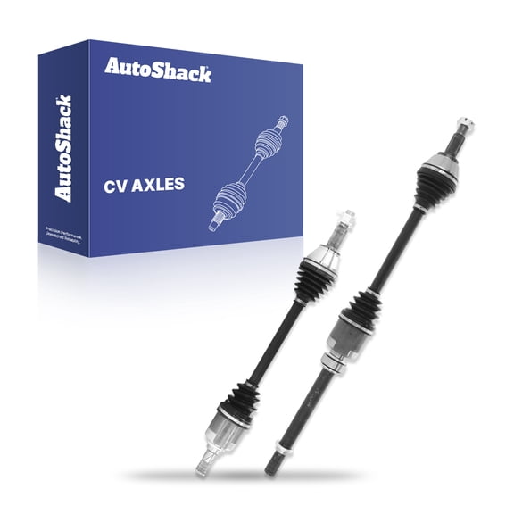AutoShack Front CV Axle Shaft Assemblies for Nissan, Juke 2011-2017, FWD L4 1.6L, Left and Right, Pair
