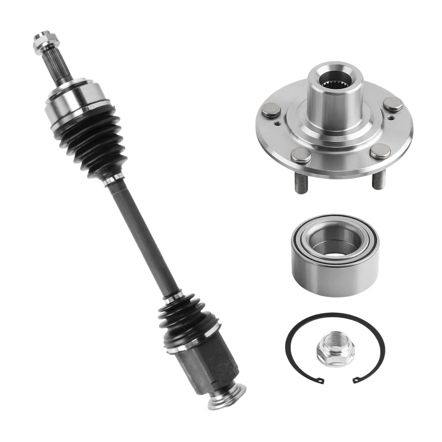 Pair Front CV Axle Shaft For 2003-2005 2006 2007 Honda Accord 2.4L Auto Trans. - Foto 4