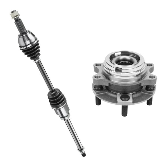 AutoShack Front Right CV Axle Shaft Wheel Hub Bearing Assembly Replacement for 2013-2018 Nissan Altima FWD 2016-2020 Nissan Maxima FWD Passenger Side 5-Lug 5 HUB060200760