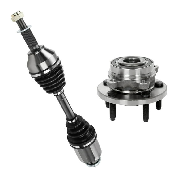 AutoShack Front Right CV Axle Shaft Wheel Hub Bearing Assembly Replacement for 2010-2012 Ford Taurus AWD 2010-2013 Ford Flex AWD 2011 Lincoln MKS FWD Passenger Side 5-Lug 5 HUB060200747