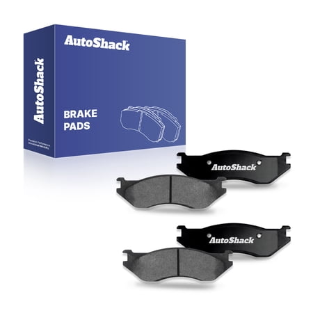 AutoShack Front Premium Ceramic Brake Pad Set for Dodge, Ram 1500 2002-2005 Durango 2003-2006, 4WD RWD V6 3.7L V8 4.7L 5.7L 5.9L