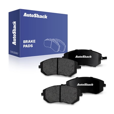 AutoShack Front Premium Ceramic Brake Pad Set for Subaru & Saab, Outback 2001-2012 Forester 2003-2010 Impreza 2002-2010 Legacy 2001-2012 Baja 2003-2006 9-2X 2005-2006, AWD H4 2.0L 2.5L H6 3.0L