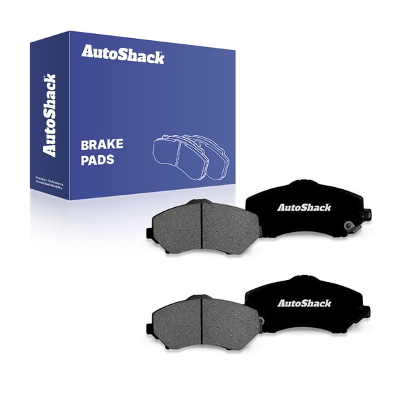 AutoShack Front Premium Ceramic Brake Pad Set for Jeep, Dodge & Chrysler, Wrangler 2007-2017 Grand Caravan 2008-2016 Town & Country 2008-2016, FWD 4WD RWD V6 3.3L 3.6L 3.8L 4.0L