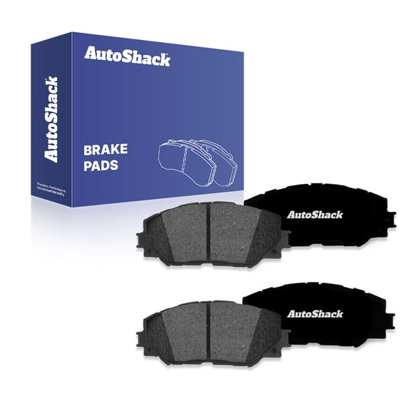 AutoShack Front Premium Ceramic Brake Pad Set for Toyota & Scion, Corolla 2009-2019 RAV4 2006-2018 xB 2008-2015 Prius V 2012-2018 Matrix 2009-2014 xD 2008-2014, FWD AWD 4WD L4 1.8L 2.4L 2.5L