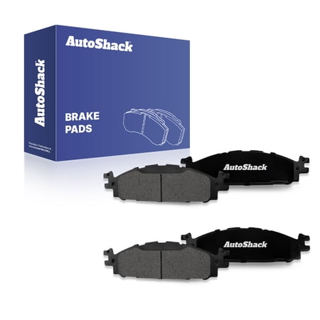 AutoShack Front Premium Ceramic Brake Pad Set for Ford & Lincoln, Explorer 2011-2019 Taurus 2010-2019 Flex 2009-2019 MKS 2009-2012 MKT 2010-2019, AWD FWD L4 2.0L 2.3L V6 3.5L 3.7L