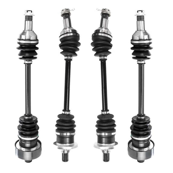 AutoShack Front & Rear ATV Axle Shaft Assembly Replacement for 2006-2009 Arctic Cat 500 4x4 2006-2010 Arctic Cat 400 4x4 Auto TRV 4-PC Set