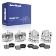 thumbnail image 1 of AutoShack Front & Rear Brake Calipers + Ceramic Brake Pads Replacement for 2018-2023 Toyota Camry 12-PC Kit, 1 of 4