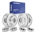 thumbnail image 1 of AutoShack Front & Rear Brake Rotors & Calipers for Chevrolet & GMC, Silverado 2500 HD 2001-2006 Sierra 2500 HD 2001-2006, 4WD RWD V8 6.0L 6.6L 8.1L, 1 of 5