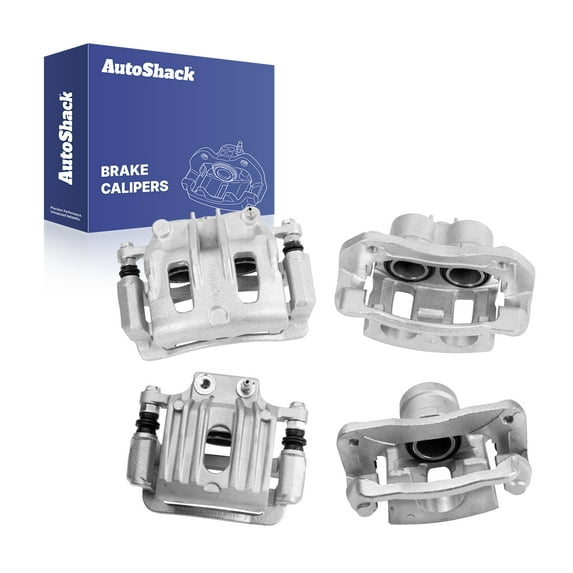 AutoShack Front & Rear Brake Calipers for Hyundai, Santa Fe 2007-2009, AWD FWD V6 2.7L 3.3L