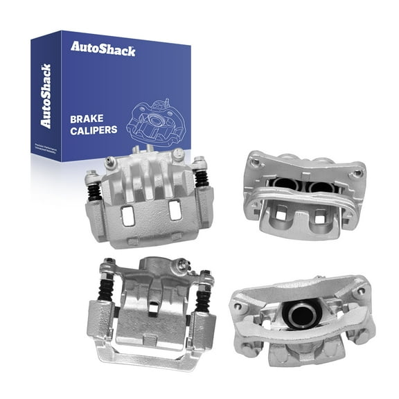 AutoShack Front & Rear Brake Calipers | Replacement for 2008-2014 Subaru Impreza 2012-2014 Subaru WRX | 4-PC