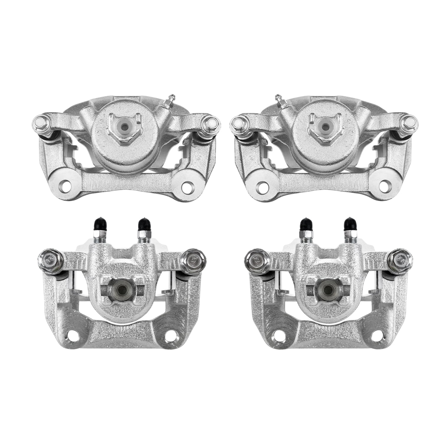AutoShack Front & Rear Brake Calipers for Honda, CR-V 2012-2016, FWD L4 2.4L