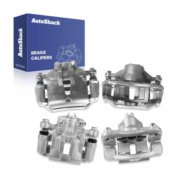 AutoShack Front & Rear Brake Calipers for Kia, Forte 2010-2013 Forte Koup 2010-2013, FWD L4 2.0L