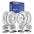 thumbnail image 1 of AutoShack Front Vented & Rear Vented Brake Rotors + Ceramic Pads + Calipers 16-PC Brake Kit Replacement for 2000-2006 GMC Yukon 2000-2006 Chevrolet Tahoe 2000-2006 GMC Yukon XL 1500, 1 of 5