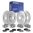 thumbnail image 1 of AutoShack Front & Rear Brake Rotors, Ceramic Pads & Calipers for Hyundai, Santa Fe XL 2013, AWD FWD V6 3.3L - Coated - ArmorStop, 1 of 4