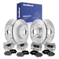 thumbnail image 1 of AutoShack Front & Rear Brake Rotors, Premium Pads & Calipers for Nissan, Pathfinder 2016, 4WD FWD V6 3.5L - Coated - ArmorStop, 1 of 5