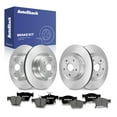 thumbnail image 1 of AutoShack Front Vented & Rear Vented Coated Brake Rotors + Premium Ceramic Brake Pads 12-PC Brake Kit Replacement for 2019-2024 Subaru Ascent ArmorStop, 1 of 5