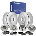 thumbnail image 1 of AutoShack Front & Rear Brake Rotors, Premium Pads & Hub Bearing Assemblies for Dodge, Charger 2006-2009, RWD V6 3.5L, 1 of 4