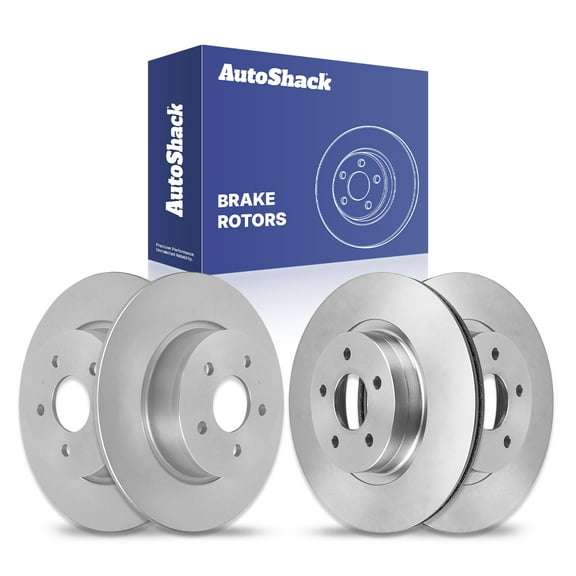 AutoShack Front & Rear Brake Rotors | Replacement For 2013-2016 Ford Escape 2014-2018 Transit Connect 1.6L 2.0L 2.5L AWD FWD | 4-PC Set