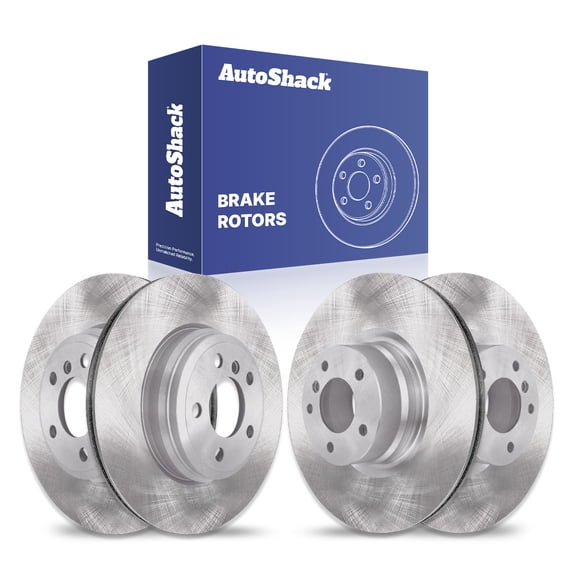 AutoShack Front & Rear Brake Rotors for BMW, 428i 2014-2016 328i xDrive 2015, AWD RWD L4 2.0L