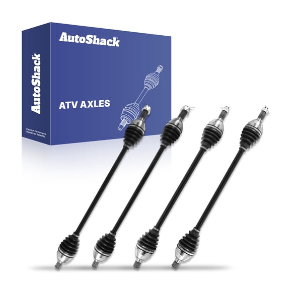 AutoShack Front & Rear ATV Axle Shaft Assembly Replacement for 2018-2019 Can-Am Maverick X3 X mr Turbo R 2018-2019 Can-Am Maverick X3 X rc Turbo R 4-PC Set