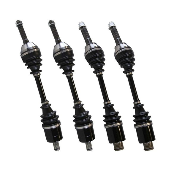 AutoShack Front & Rear ATV Axle Shaft Assembly | Replacement for 2007-2012 Polaris Sportsman 800 EFI 2008-2012 Polaris Sportsman 500 HO | 4-PC