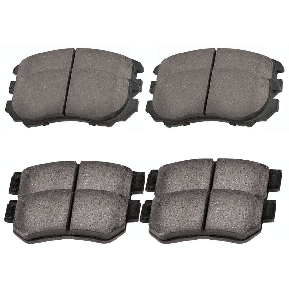 AutoShack Ceramic Brake Pads Kit for Hyundai Sonata, Tucson, Elantra ...