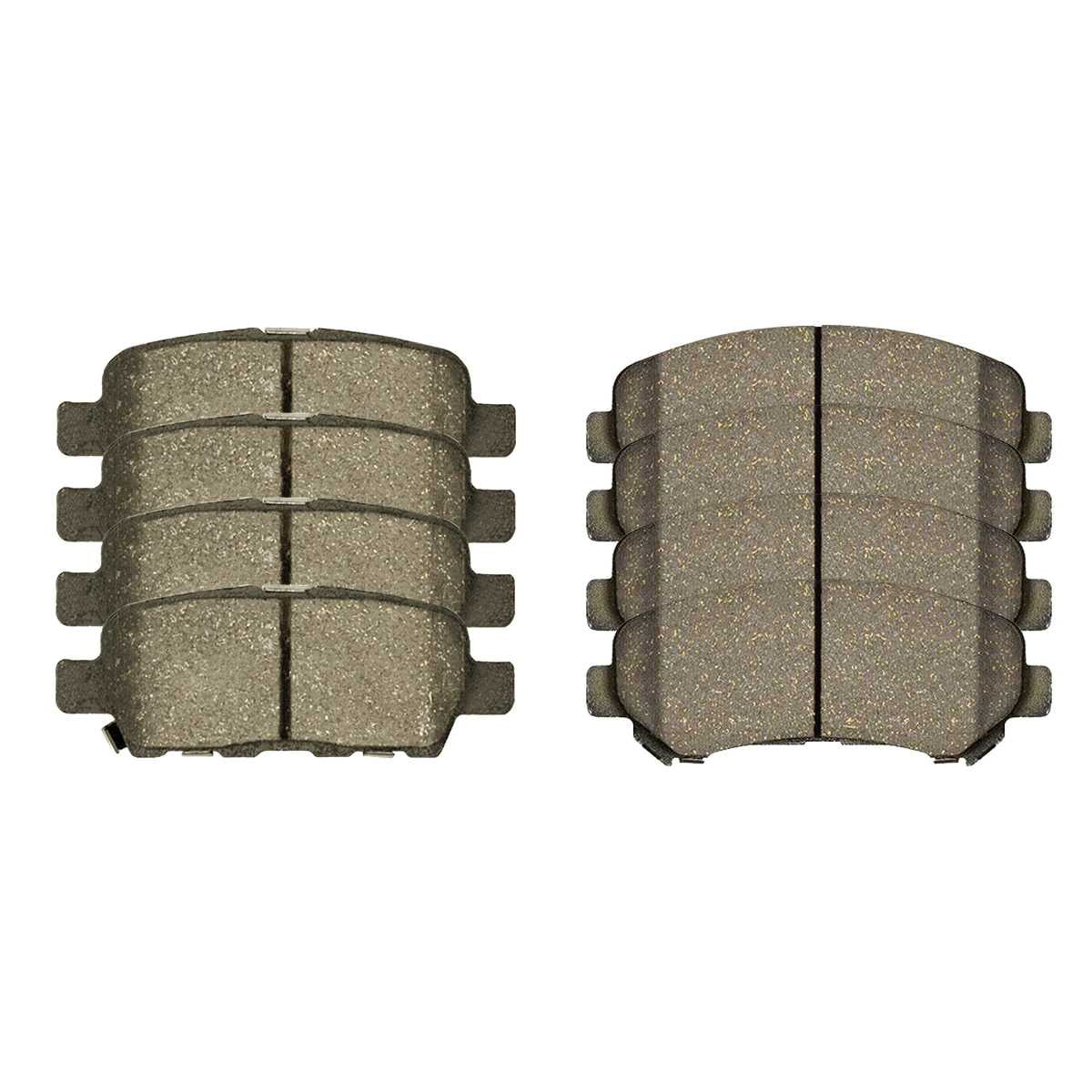 R1 Concepts Front Rear Brakes And Rotors Kit |Front Rear Brake Pads| Brake Rotors And Pads| Ceramic Brake Pads And Rotors |Hardware Kit|fits 2011-2017 - View #14