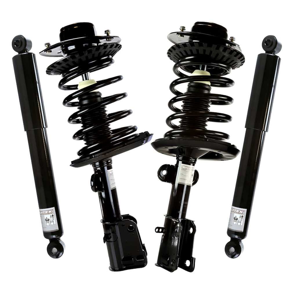 Complete Front Struts & Coil Springs for 2001-2007 Town & Country Complete Front Struts & Coil Springs for 2001-2007 Town & Country