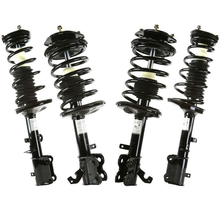 AutoShack Front & Rear Complete Struts and Coil Springs Set of 4  Replacement for 1993-2002 Toyota Corolla 1993 1994 1995 1996 1997 Geo Prizm  1998-2002