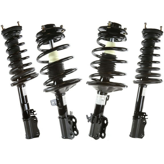 AutoShack Front & Rear Complete Strut & Coil Spring Replacement for 1997-2003 Toyota Avalon 1997-2001 Lexus ES300 1997-2001 Toyota Camry 4-PC Set