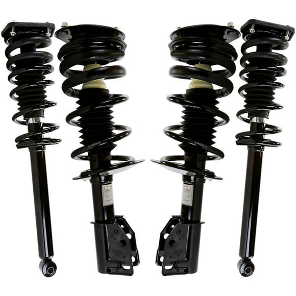 AutoShack Front & Rear Complete Strut & Coil Spring | Replacement for 1999-2005 Chevrolet Cavalier 1999-2005 Pontiac Sunfire | 4-PC