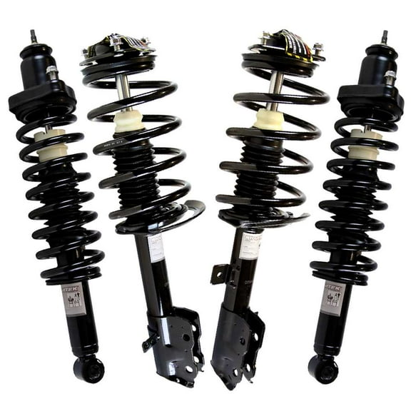 AutoShack Front & Rear Complete Strut & Coil Spring | Replacement for 2007-2010 Jeep Patriot | 4-PC