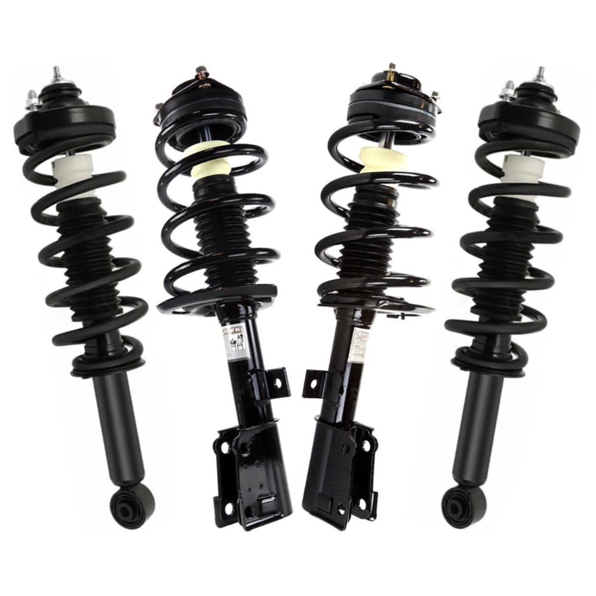 Auto Strut Wraps AutoShack Front & Rear Complete Strut & Coil Spring Assemblies for ...