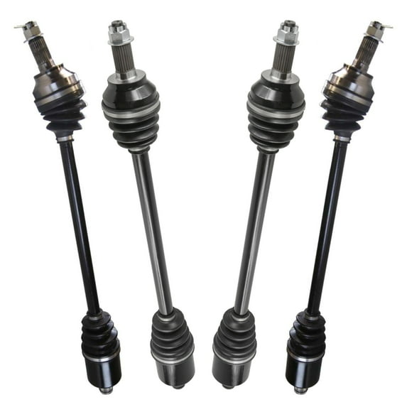 AutoShack Front and Rear ATV CV Axle Drive Shafts Assembly Set of 4 Replacement for 2016-2017 Polaris RZR XP 4 Turbo EPS 2016-2017 Polaris RZR XP Turbo EPS ADSKPKG017